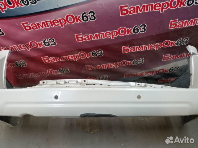 Бампер задний Toyota Land Cruiser