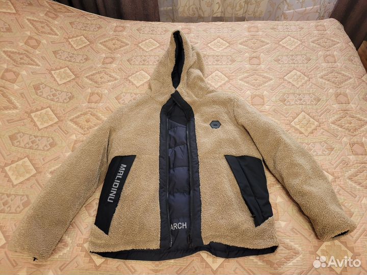 Пуховик двухсторонний зимний