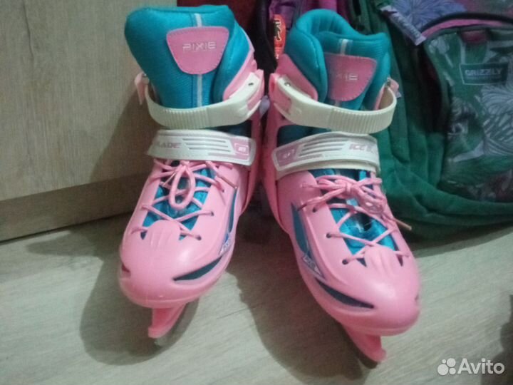 Коньки раздвижные ice blade размер с 35 по 38, б/у