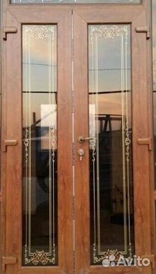 Пластиковая дверь 120х210 220