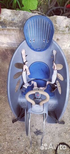 Велокресло с держалкой между ног