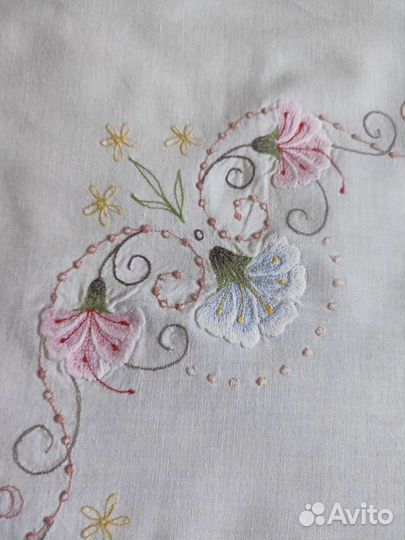 Скатерть винтажная хлопок