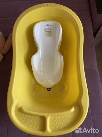 Ванночка и горка для купания