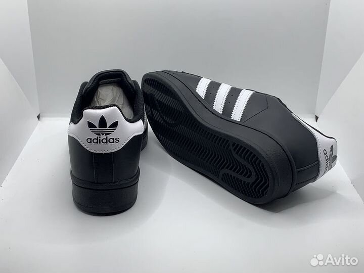 Adidas superstar Чёрные