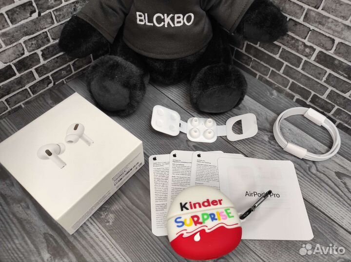 Airpods Pro (версия 2023 года, premium) + чехол