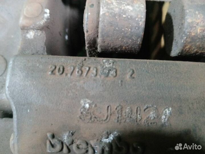 Суппорт тормозной задний Audi Q7 4L BAR (4.2) 2006