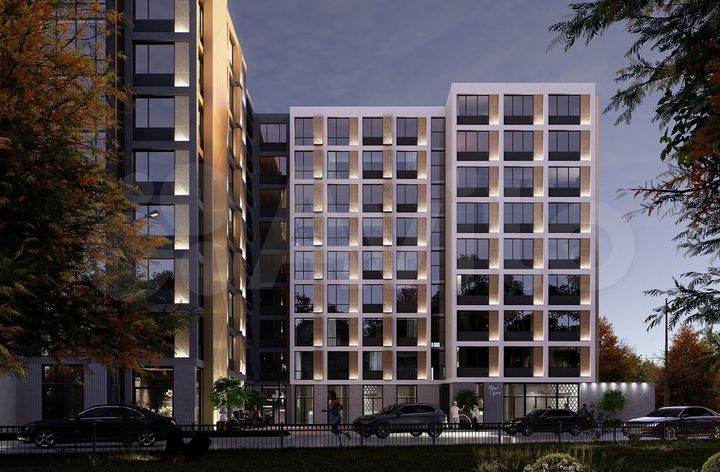 2-к. квартира, 58,9 м², 2/11 эт.