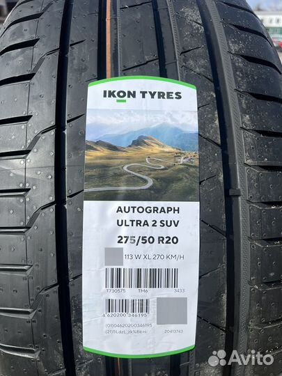 Ikon Tyres Autograph Ultra 2 SUV 275/50 R20