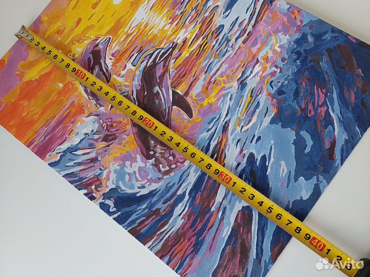 Готовая картина по номерам