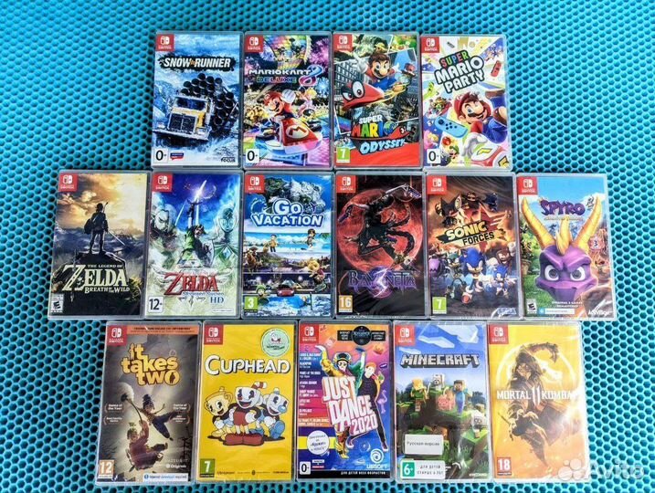 Игры для nintendo switch обмен/trade-in