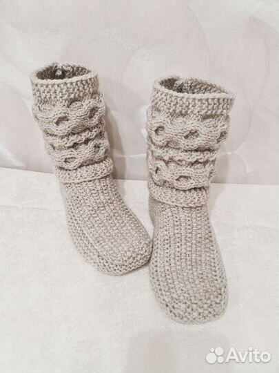 Носки вязаные ручной работы