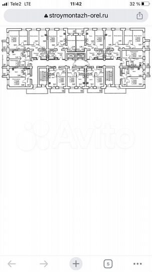2-к. квартира, 62,5 м², 6/18 эт.