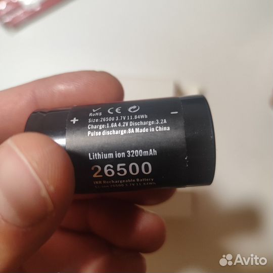 Аккумулятор для газового счетчика 26500 3200mah