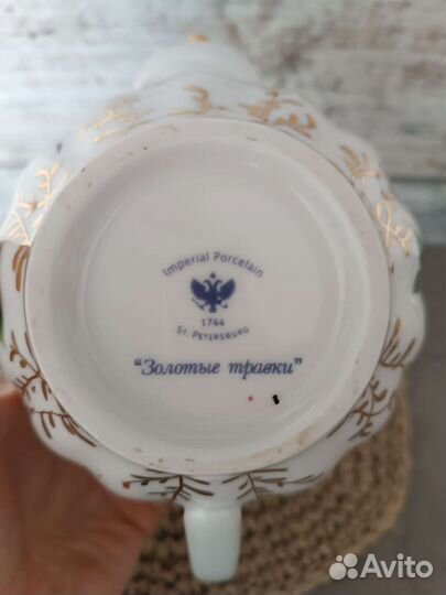 Заварочный чайник новый (императорский фарфор)