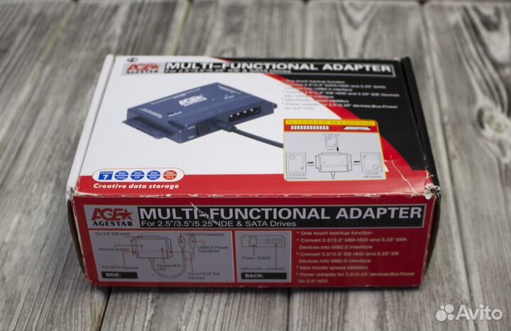 AgeStar Multifunctional adapter for HDD SATA