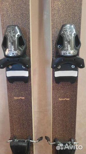 Горные лыжи fischer креплениями