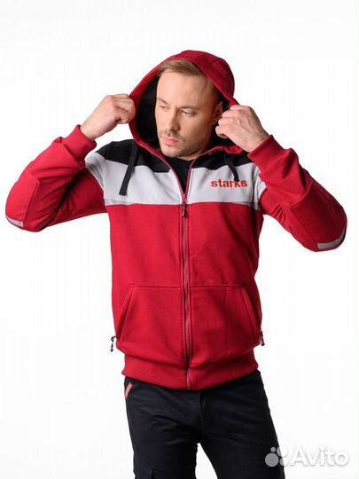Куртка толстовка Starks кевлар + Level2