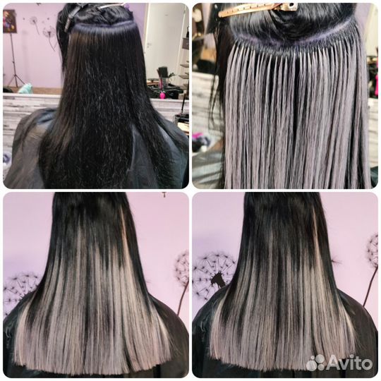 Наращивание волос, Кератин, Ботокс, Нанопластика