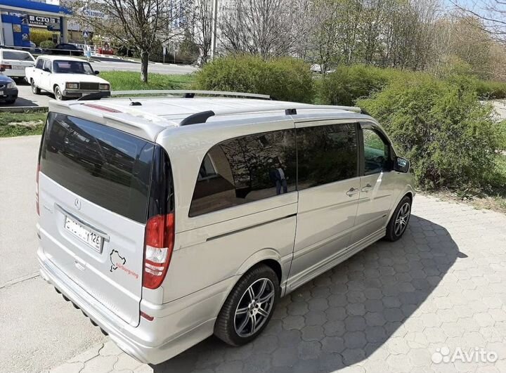Оригинальные рейлинги Mercedes Vito