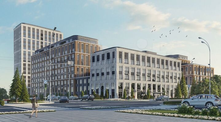 2-к. квартира, 78,1 м², 7/16 эт.