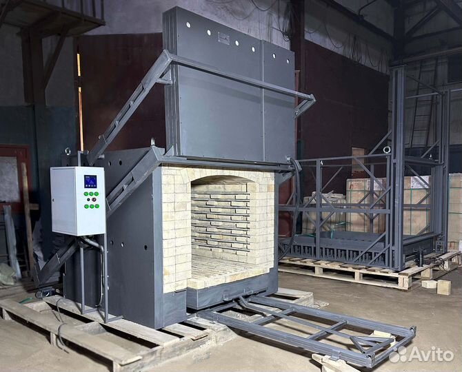 Муфельная печь для термообработки металла