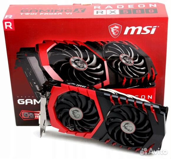 MSI RX 580 4GB gaming X