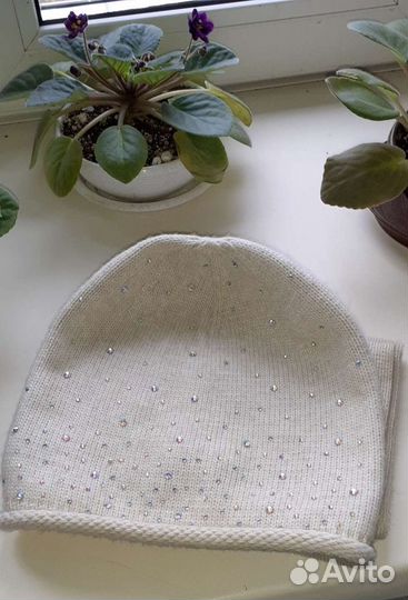 Шапка +шарф