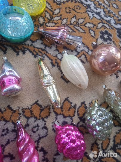 Елочные игрушки СССР