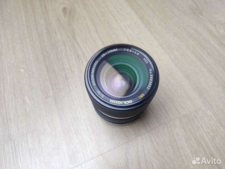 Объектив Soligor S/M zoom+macro 28-70 mm F/3.9-4.8
