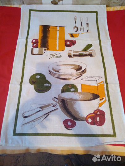 Полотенце льняное СССР
