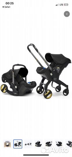Коляска автокресло