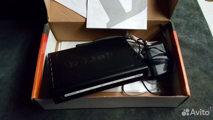 Wi-Fi роутер D-Link DSL-2600U