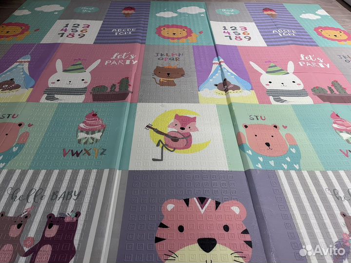 Складной детский коврик