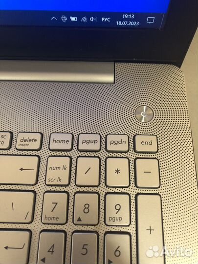 Быстрый ноутбук asus N550J (Intel i7)