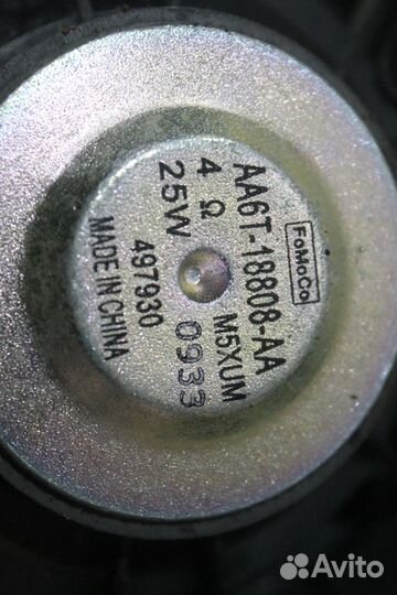 Динамики ford focus 3