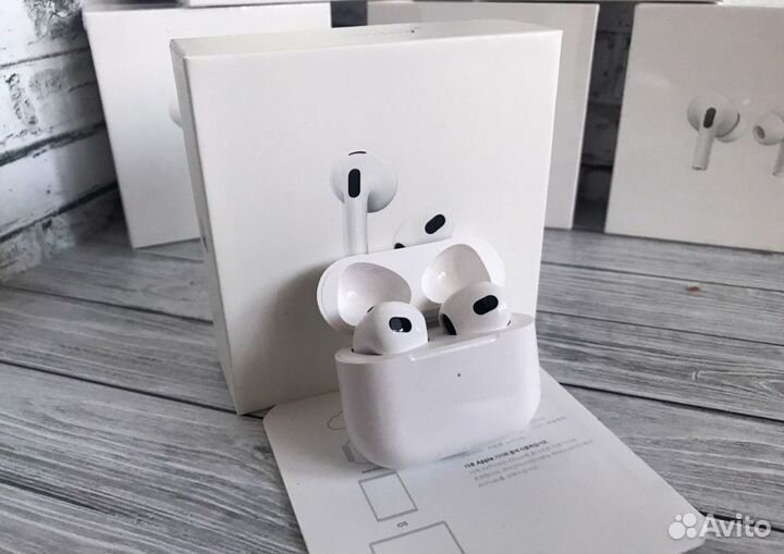 Наушники Apple Airpods Pro / AirPods 3 / AirPods 2