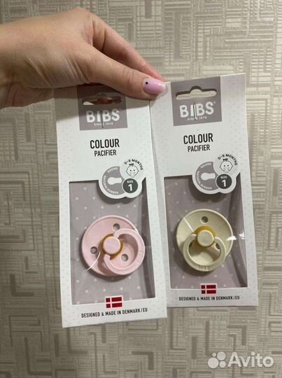 Соска пустышка bibs 0-6, 6-18