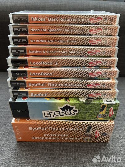 Игры для PSP на UMD дисках. Новые\В пленке