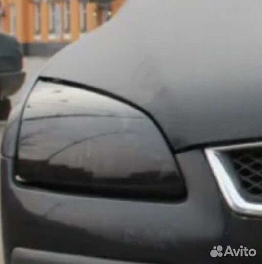 Защита, Накладки на фары форд фокус 2 темная