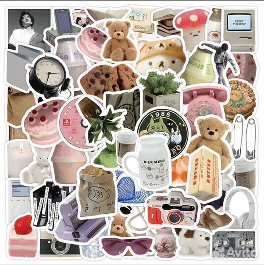 Наклейки/стикеры 4/6