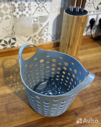 Корзинка гибкая для белья и игрушек 4 литра