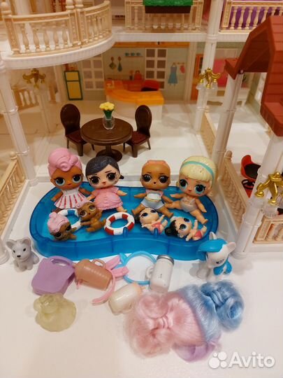 Куклы лол lol Sylvanian families дом