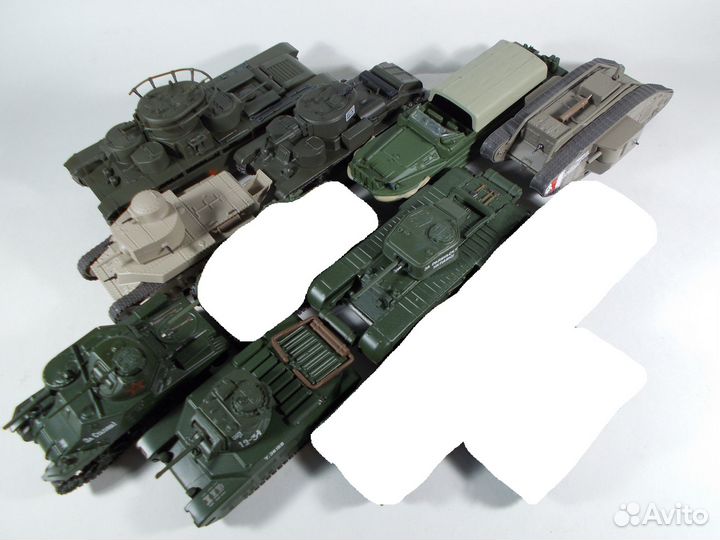 Русские танки Модели Журналы Масштаб 1/72