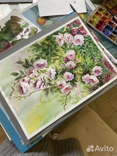 Картина Акварельная живопись
