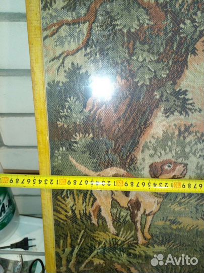 Картина Охотники на привале пр-ва СССР