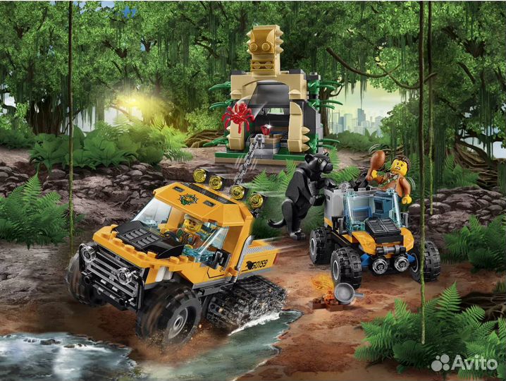 Lego City 60159 Миссия Исследование джунглей