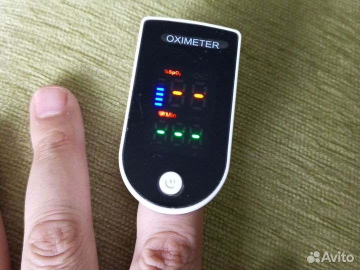 Пальчиковый Пульсоксиметр