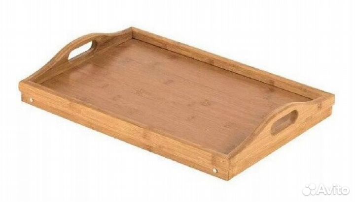 Деревянный столик-поднос