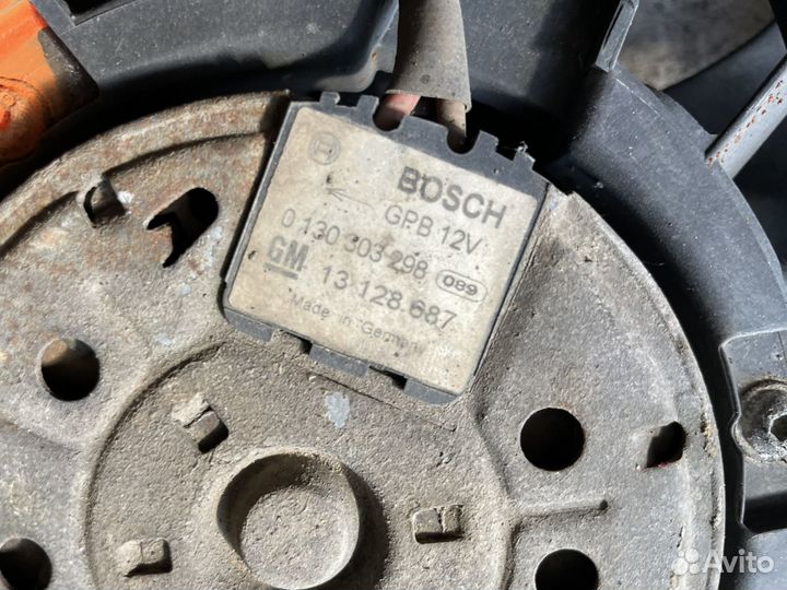 Вентилятор основной opel astra g от 2003 года