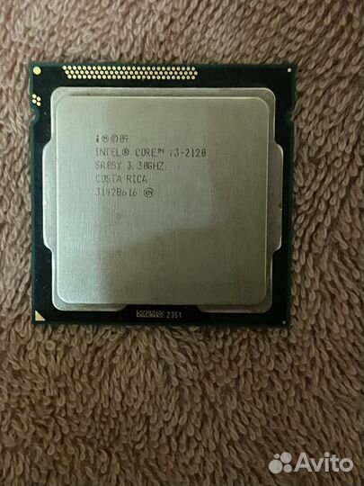 Процессор intel core i3 2120 LGA 1155
